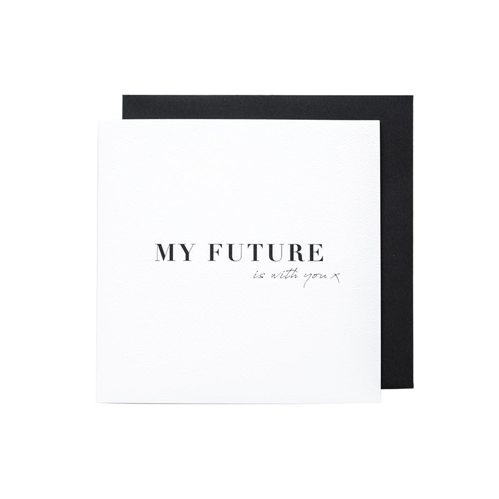 My future is with you